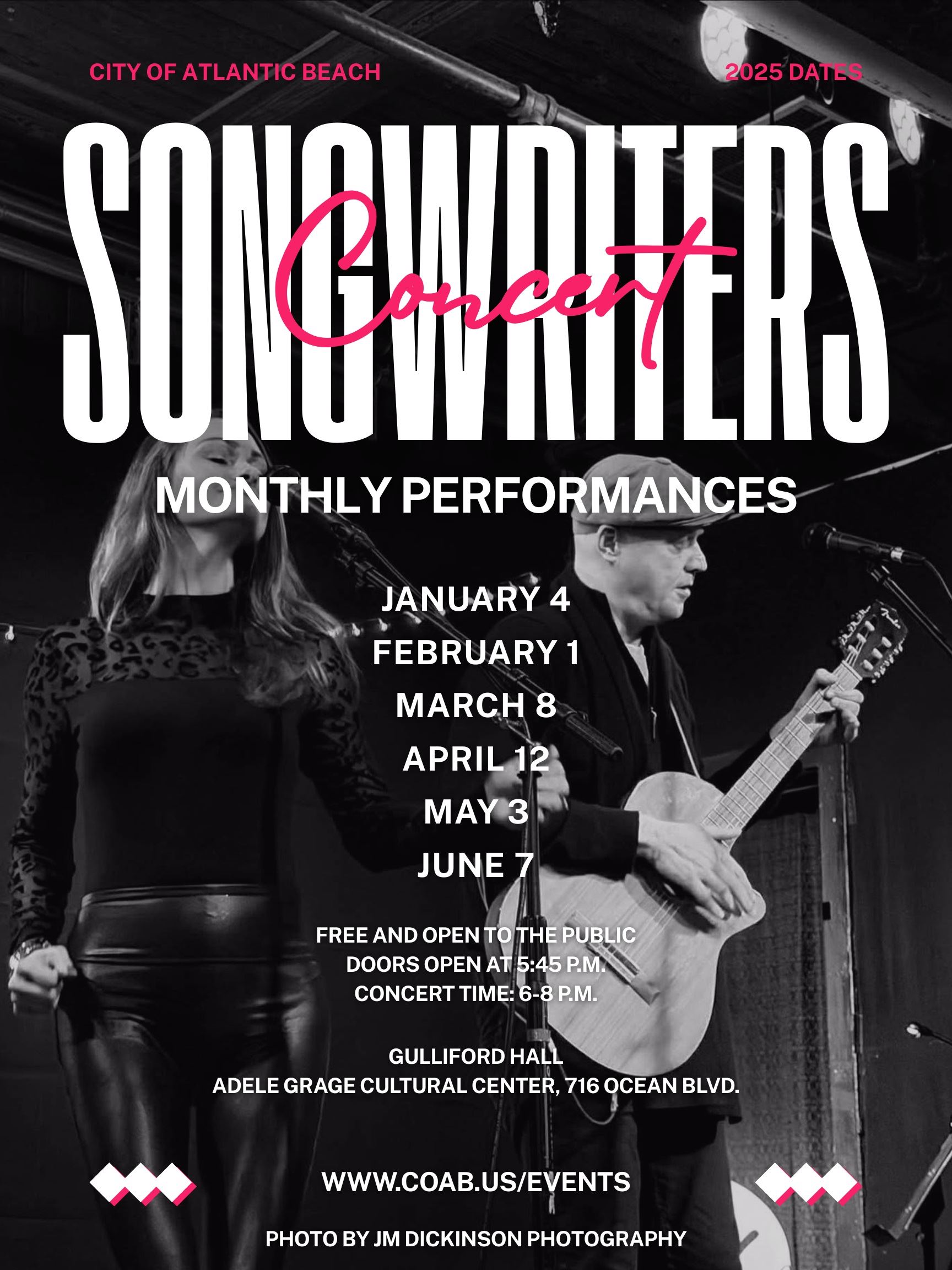 Songwriters Concert 2026 dates