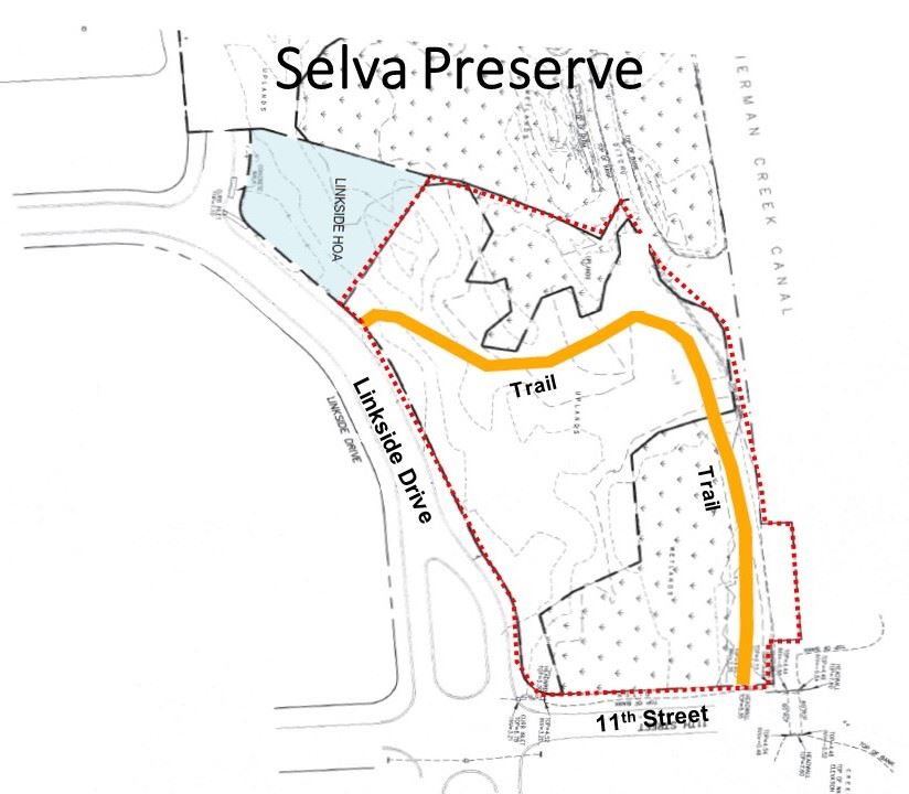 Selva Preserve trail map