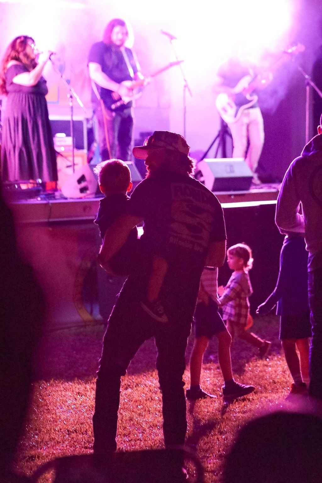 attendees enjoying the music at Atlantic Beach Music Fest