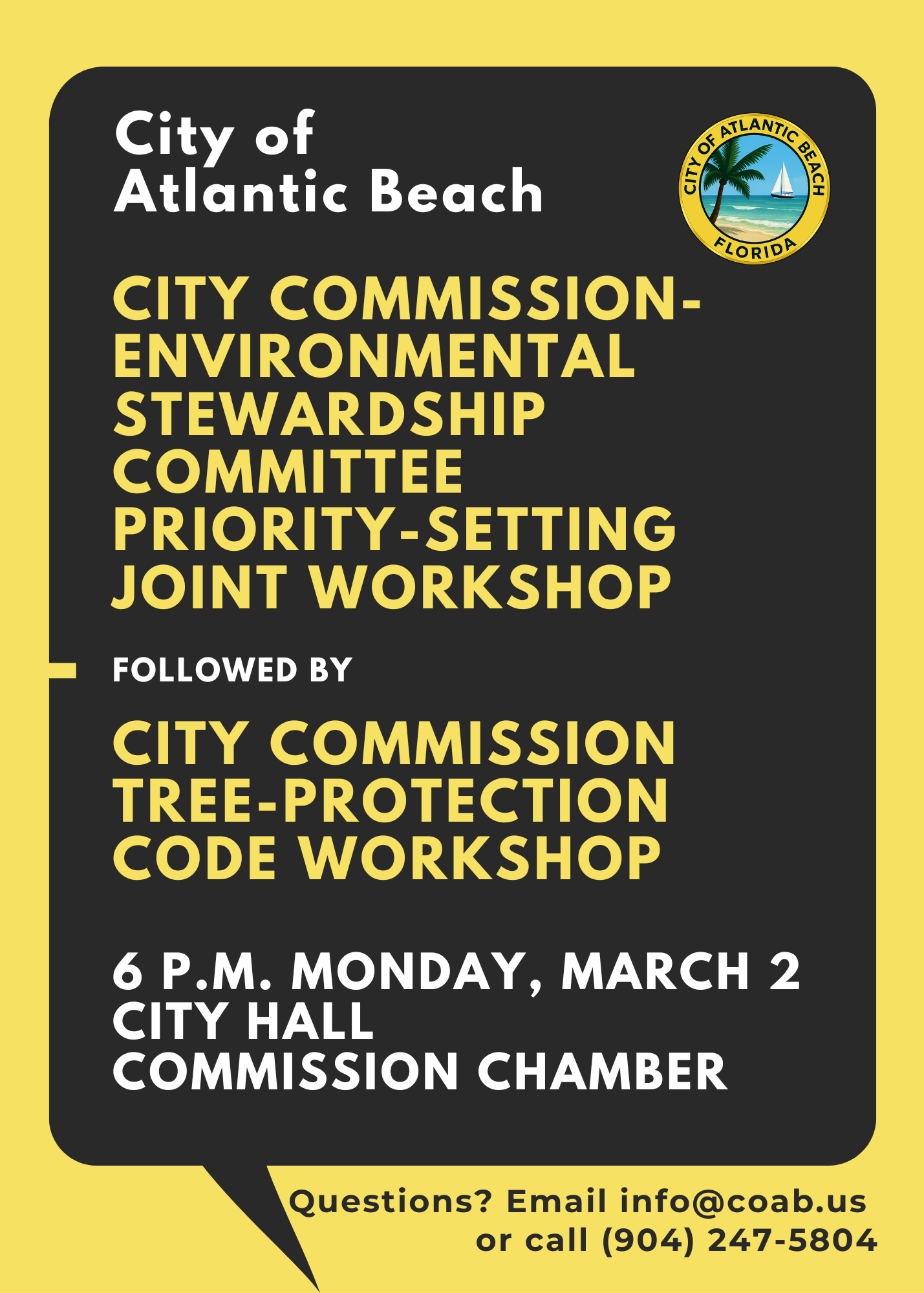 City Commission Workshops 030226